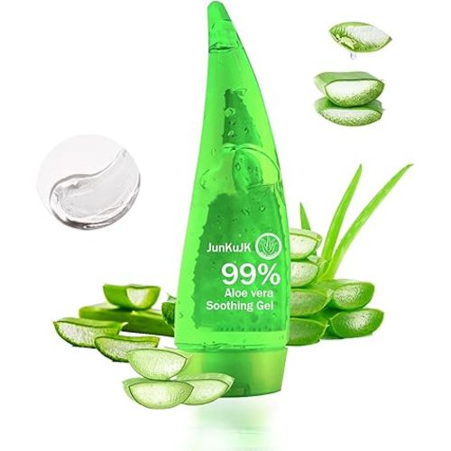 99% Purity Aloe Vera Gel,260ml - Hydrating Aloe Vera Gel for Face and Skin,No Sticky Moisturizing Aloe Gel A