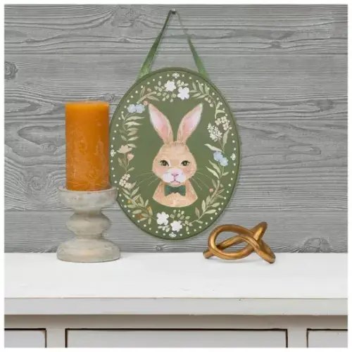 Cottage Bunny Wood Wall Decor | Hobby Lobby | 2435238