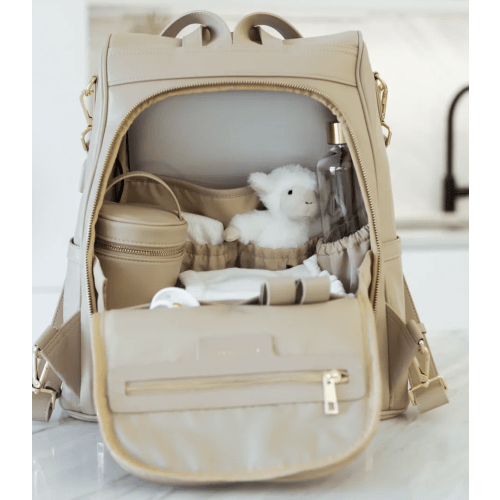 The Mia Diaper Bag Collection – Beige