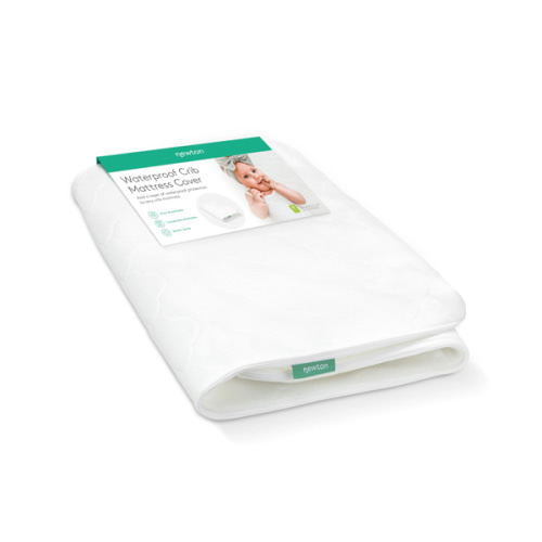 Extra Waterproof Crib Mattress Cover - Standard / Cloud White
