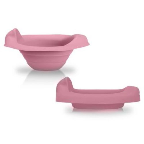 Potette Pink Collapsible Potty Liner for Girls: Fun & Easy Toilet Training Activity - Comfortable and Portable Design
