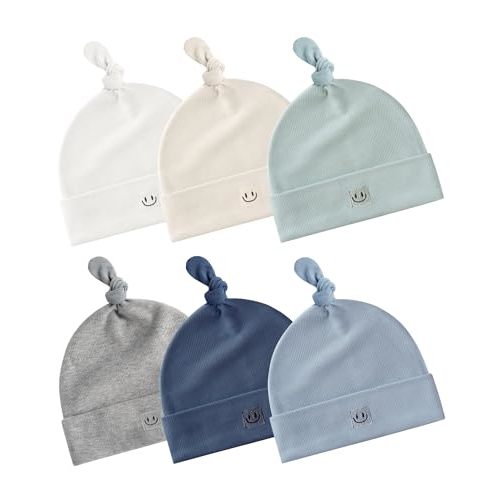 FURTALK Newborn Baby Hats Infant Knot Beanie Soft Boys Girls Caps