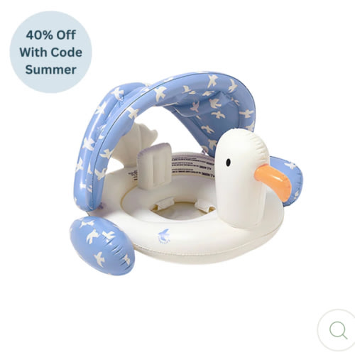 Baby Float Sid the Seagull Blue