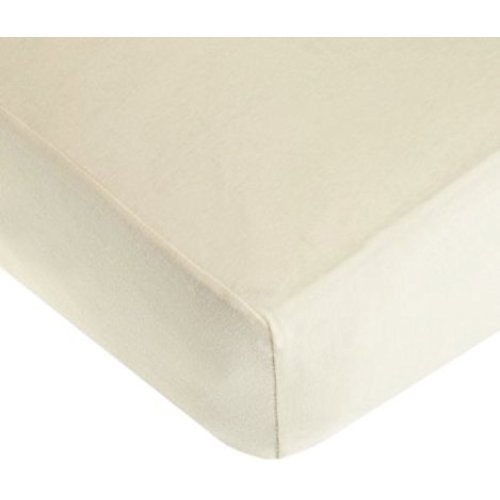 American Baby Company 100% Cotton Jersey Knit Fitted Crib Sheet for Standard Crib and Toddler Mattresses, Ecru - Single Pack - Gray