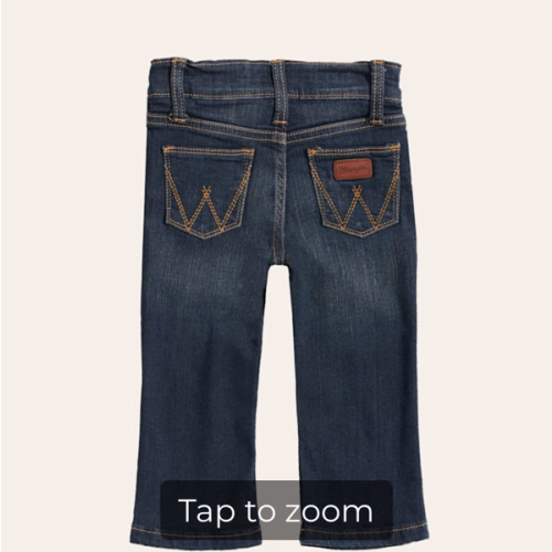 Wrangler Baby Boy Medium Wash Adjustable Waist Jeans