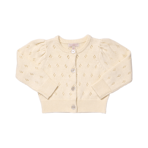 Baby Girls Connie Sweater - Ivory – Pink Chicken