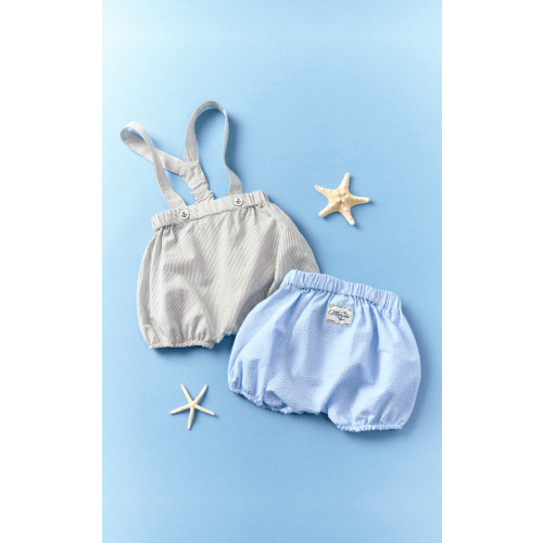 Nautical Overall Bloomers – Konny Baby