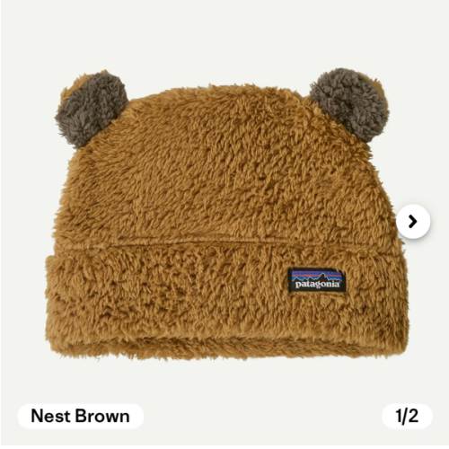 Patagonia Baby Furry Friends Fleece Hat