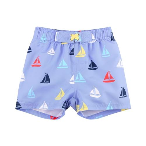 RUGGEDBUTTS Boys UPF50+ Sun Protection Novelty Swim Trunks