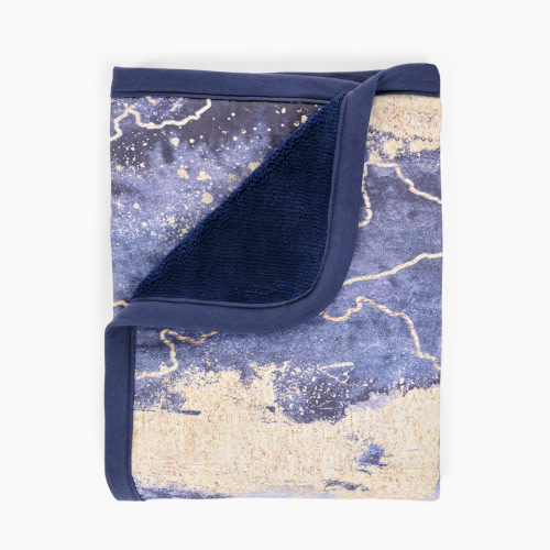 Oilo Studio Jersey Cuddle Blanket - Midnight Sky