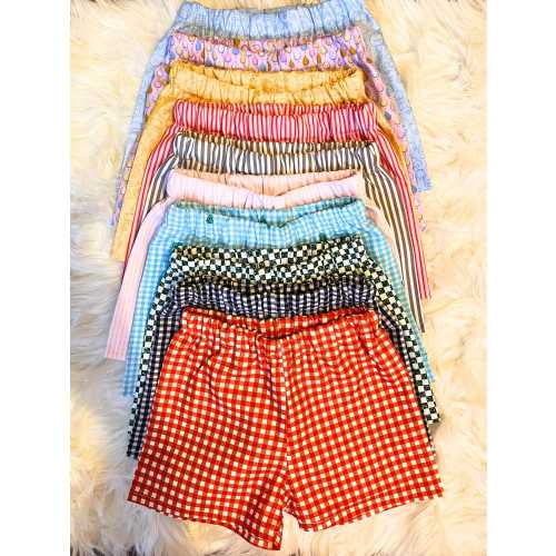 Gingham Short for Little One, Baby Shortie Short, Baby and Toddler Short, Checkerboard Children Gingham Short, Seersucker Children Short