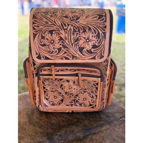 All tooled backpack