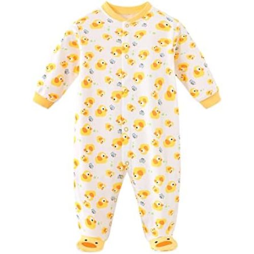 Unisex Baby Clothes for Boys Girls Cotton Newborn Girl Boy Onesie Infant Long Sleeve Romper Cute Newborn Outfit