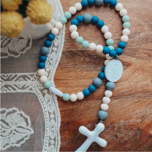 Baby Rosary Teether | Assisi | Chews Life