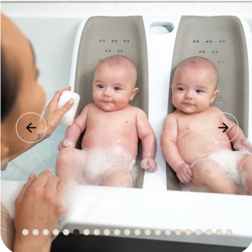 Twin Bath: Safe and Convenient Bathing Solution for Twins – bumble beez
