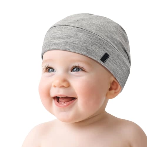 Baby Silky Satin Bonnet for 0-6 Months -Adjustable Infant Hair Care Sleep Cap
