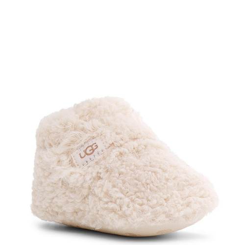 UGG Kids' Bixbee Curly Fur Crib Shoes (Infant)