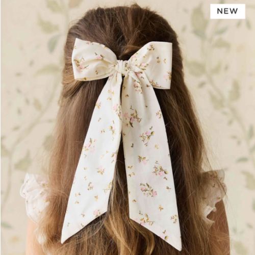 Organic Cotton Alora Bow - Bianca Antique – Jamie Kay USA