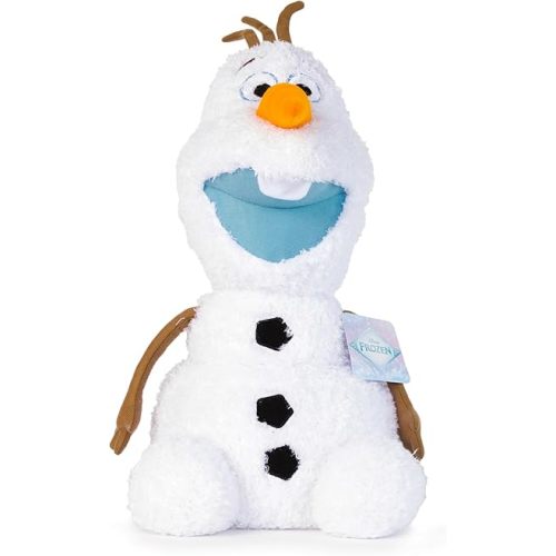 Jay Franco Disney Plush Pillow Buddy - Soft Plushie Stuffed Pillow, 20 Inches, White - Olaf