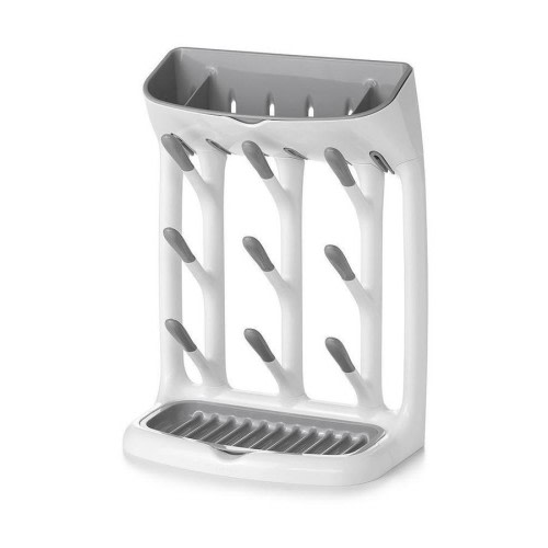 OXO Tot Space Saving Drying Rack - Grey Bottles Feeding Cups