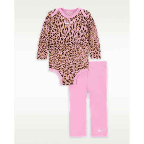 Nike Baby (0-6M) Bodysuit and Flared Leggings Set. Nike.com