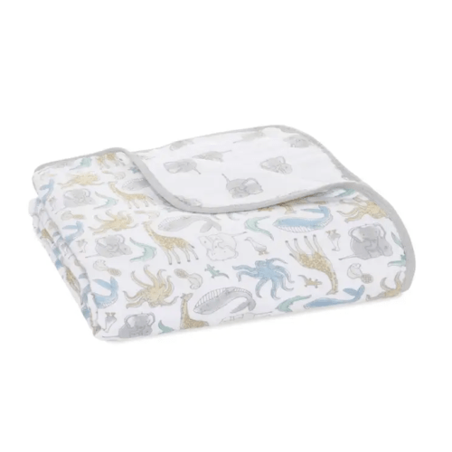 Essentials Cotton Muslin Blanket | aden + anais