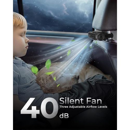 Kid's Headrest Car Fan