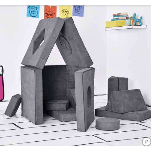 Kids Convertible Play Fort | Costco | Dark Grey