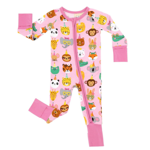 Little Sleepies Pajamas for Baby Boys & Girls, Viscose from Bamboo Baby Pajamas, Preemie & Newborn Sleepers, 2-Way Zipper PJs