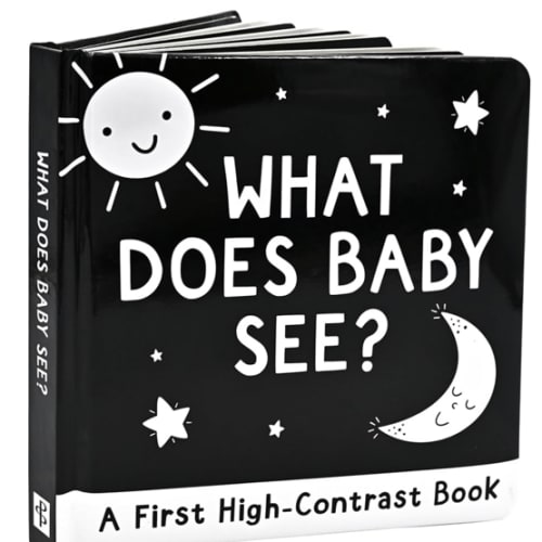 What Does Baby See? A High-Contrast Board Book (Padded Cover)