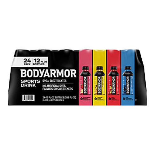 BODYARMOR Variety Pack Electrolyte Sports Drink Bottles, 24 pk./12 fl. oz.