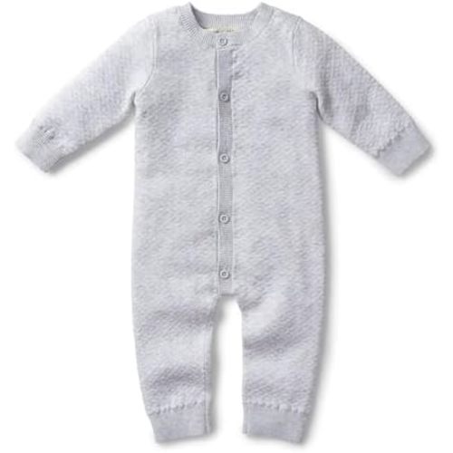 Intarsia Sweater Romper in Organic Cotton by Hope & Henry Baby