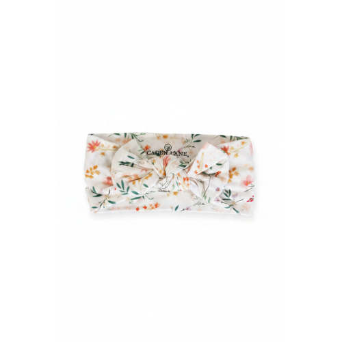 Winnies Wildflowers Knit Large Bow Headwrap