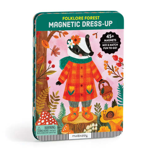 Folklore Forest Magnetic Dress-up Play Set – Mudpuppy