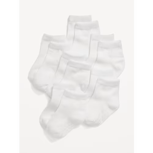 Unisex Crew Socks 6-Pack for Toddler & Baby