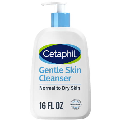 Cetaphil Face Wash Hydrating Gentle Skin Cleanser for Dry to Normal Sensitive Skin, 16 oz