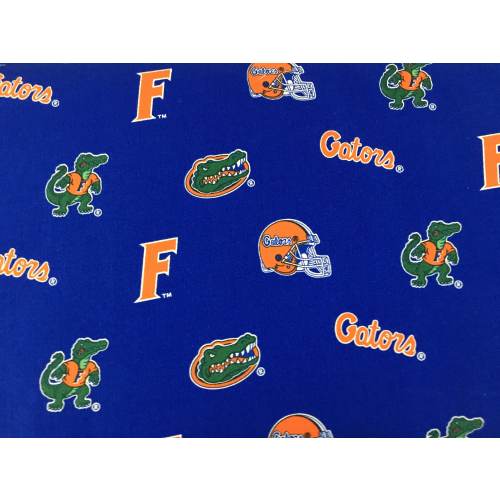 FLORIDA GATORS  ncaa 45" Cotton Fabric Sykel Enterprises