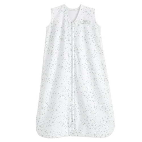 Halo® Sleepsack® Wearable Blanket, 100% Cotton, Midnight Moons Grey, Infant, Unisex, Small, 0-6 Months