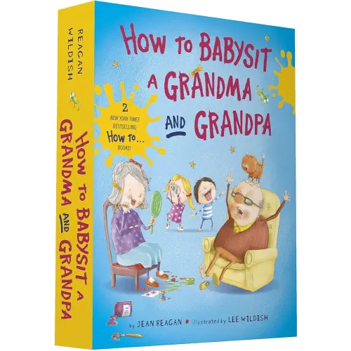 How to Babysit a Grandma and Grandpa Board Book Boxed Set (How To Series)