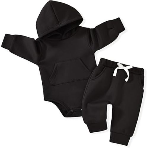 Aalizzwell Infant Baby Winter Hoodie Outfit