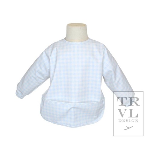 Perfect Smock Small - Pimlico Check Blue – The Silly Goose Children’s Shop