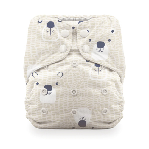 Natural All in One Cloth Diaper | Natural Cotton + Hemp | One Size