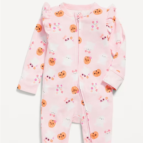 Snug-Fit 2-Way-Zip Footed One-Piece for Baby | Old Navy