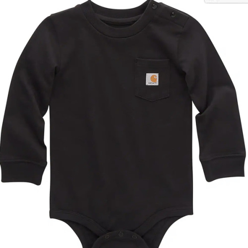 Kids' Long-Sleeve Pocket Bodysuit | Shop all Boys | Carhartt