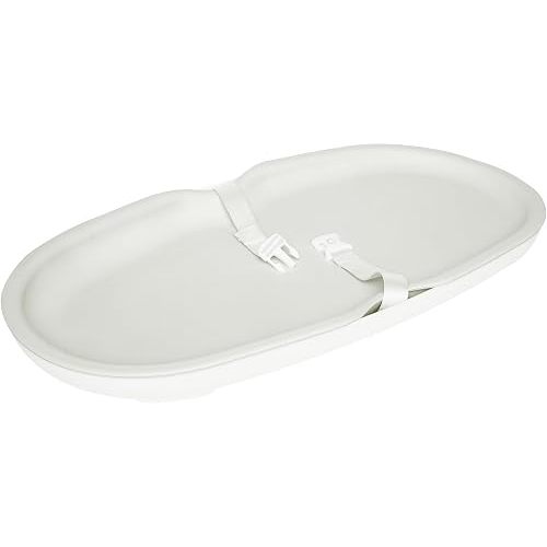 Ubbi Baby Foam Changing Pad, Easy to Clean with Detachable Base, Oat