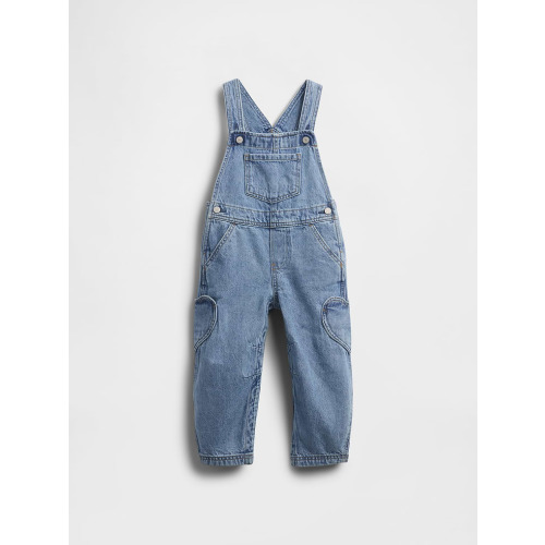 Baby & Toddler Heart Pocket Horseshoe Overalls