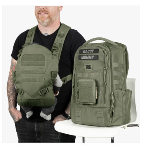 Daypack Diaper Bag & Baby Carrier Bundle - Durable, Versatile Gear – Tactical Baby Gear