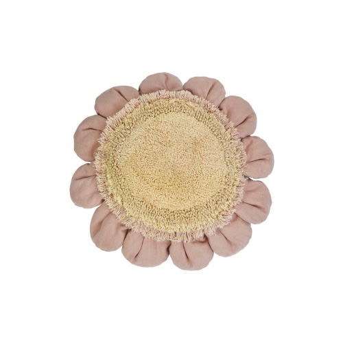 Daisy & Detachable Bee Floor Cushion