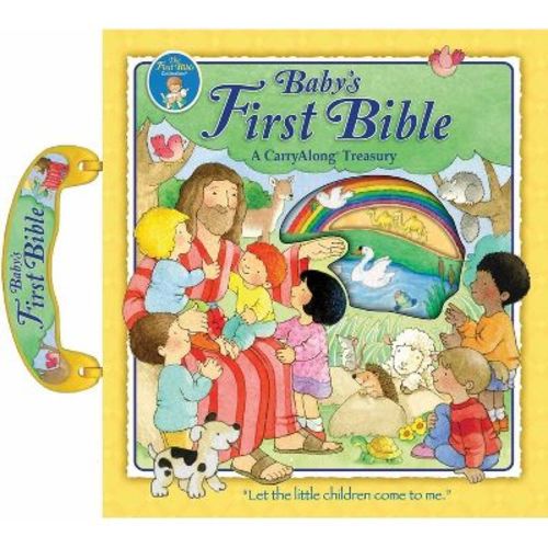 Baby's First Bible Carryalong - Gifts for Christmas, Easter, Baptism, Communions, Birthdays - Baby Bible Book - (Carry Along Treasury) (Board Book)