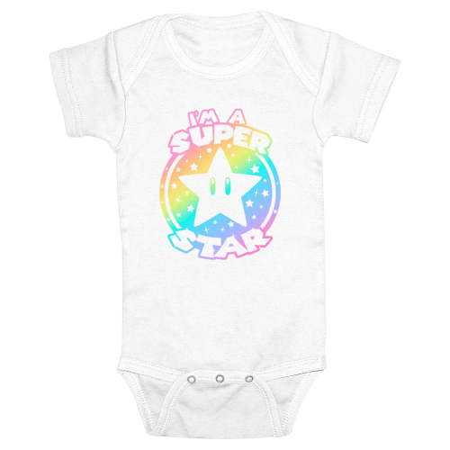 Infants' Nintendo I'm a Super Star Bodysuit